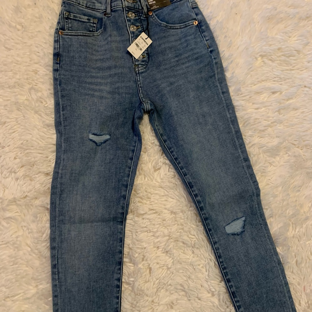 Express Skinny High Rise Jeans
